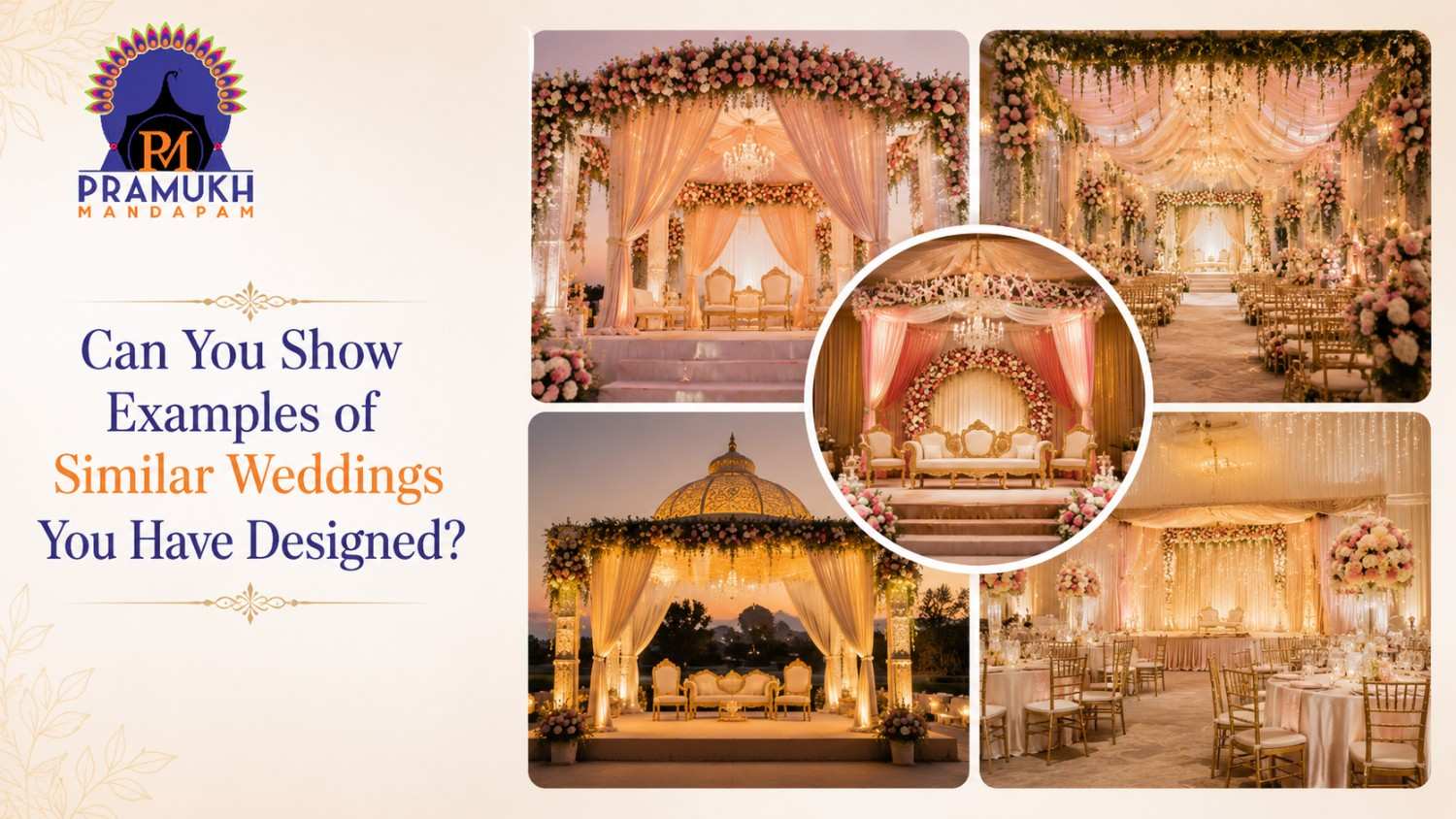 Can You Show Examples of Similar Weddings You Have Designed